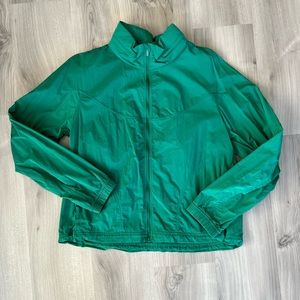 Lululemon Lightweight Hooded Jacket- Everglades Green